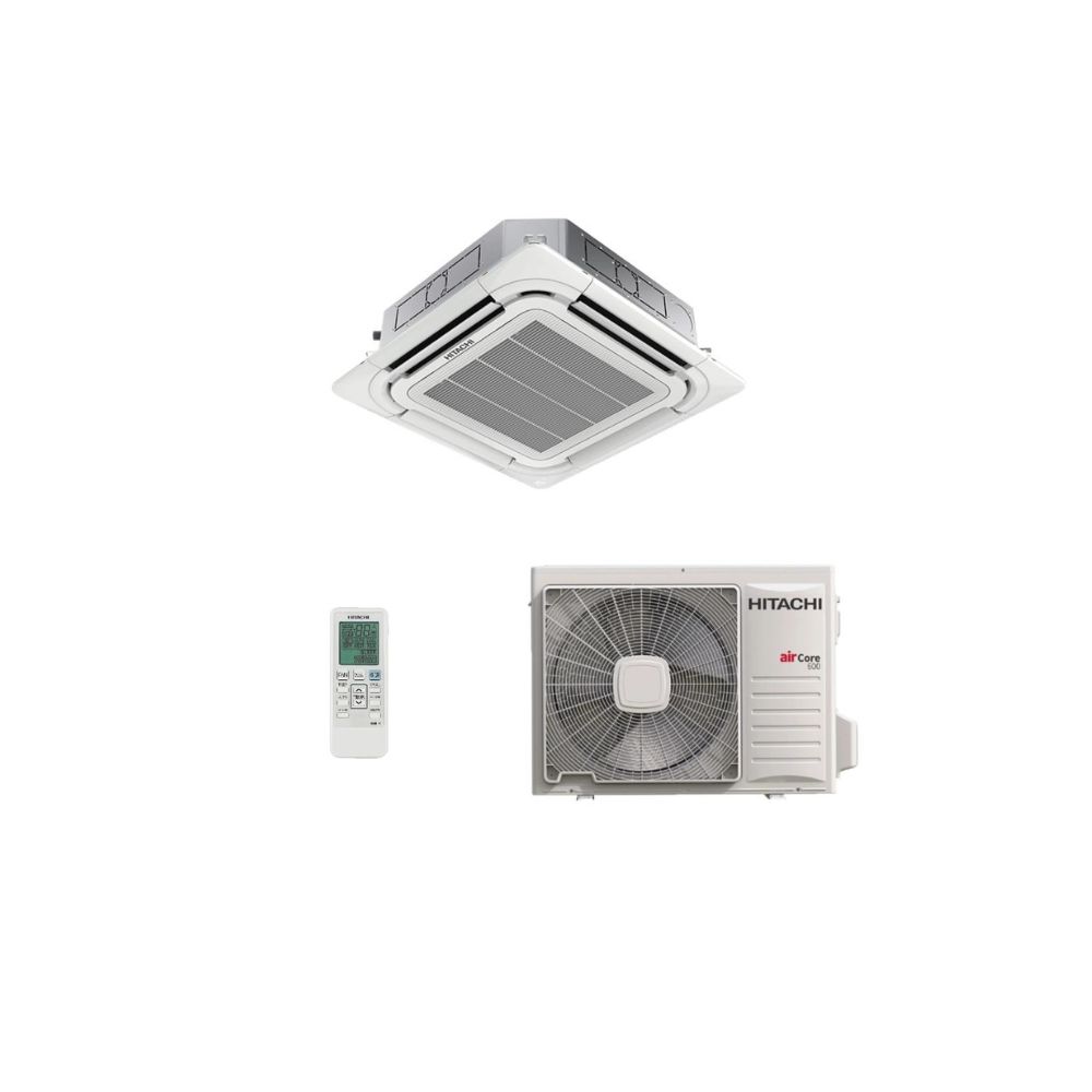 AR CONDICIONADO SPLIT CASSETE INVERTER HITACHI AIR CORE 36000 BTUS QUENTE FRIO 220V R32 SCI36B3IV 3